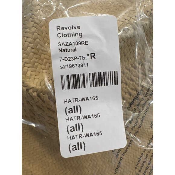 Hat Attack Luxe Vented Packable Hat in Natural One Size Womens Sun Garden Beach - Picture 8 of 12